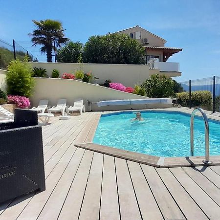 Gites Sassone, Vue Panoramique Sur Ajaccio Et La Mer Alata Exteriér fotografie