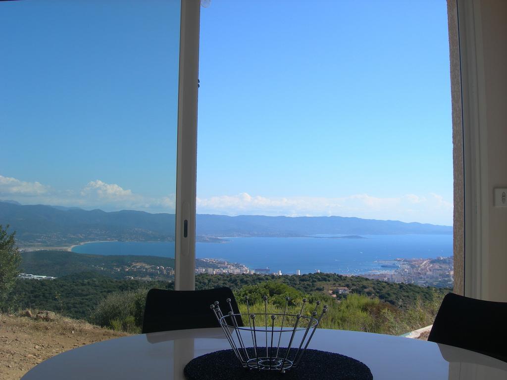 Gites Sassone, Vue Panoramique Sur Ajaccio Et La Mer Alata Pokoj fotografie