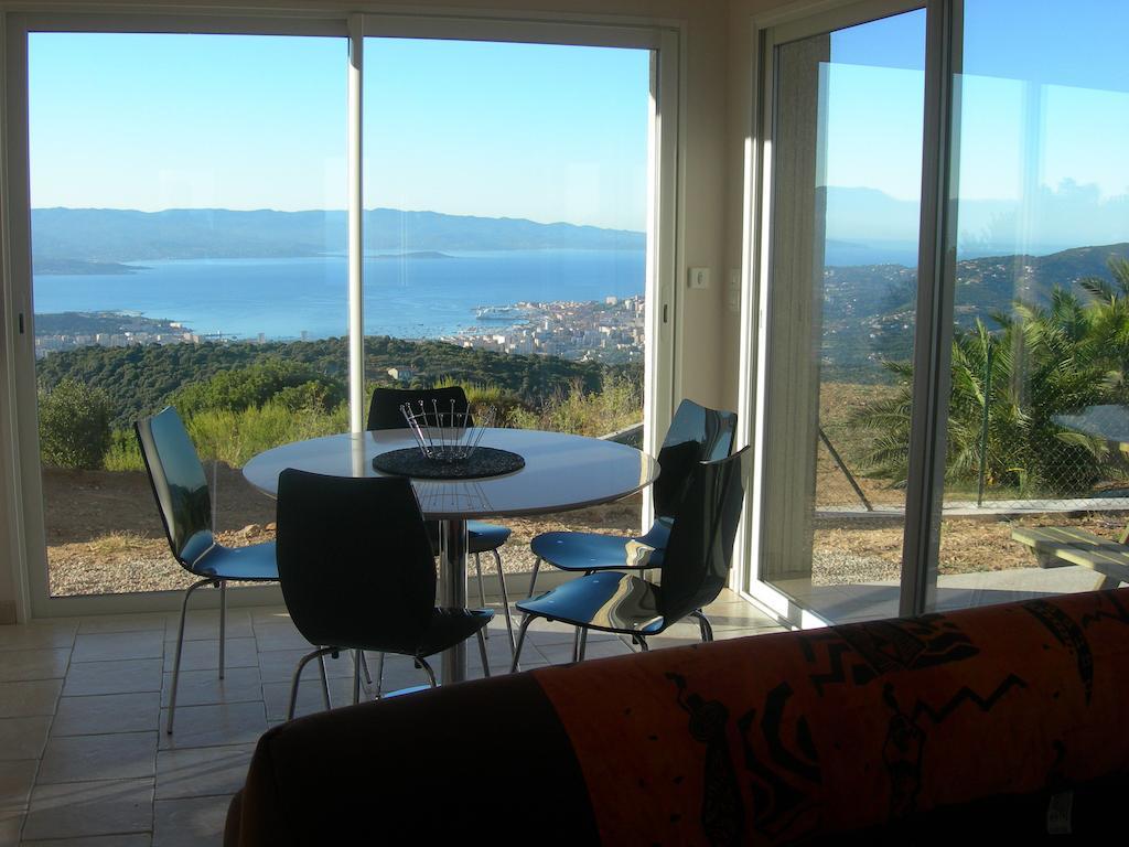Gites Sassone, Vue Panoramique Sur Ajaccio Et La Mer Alata Pokoj fotografie